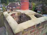 Chimney with full repoint system